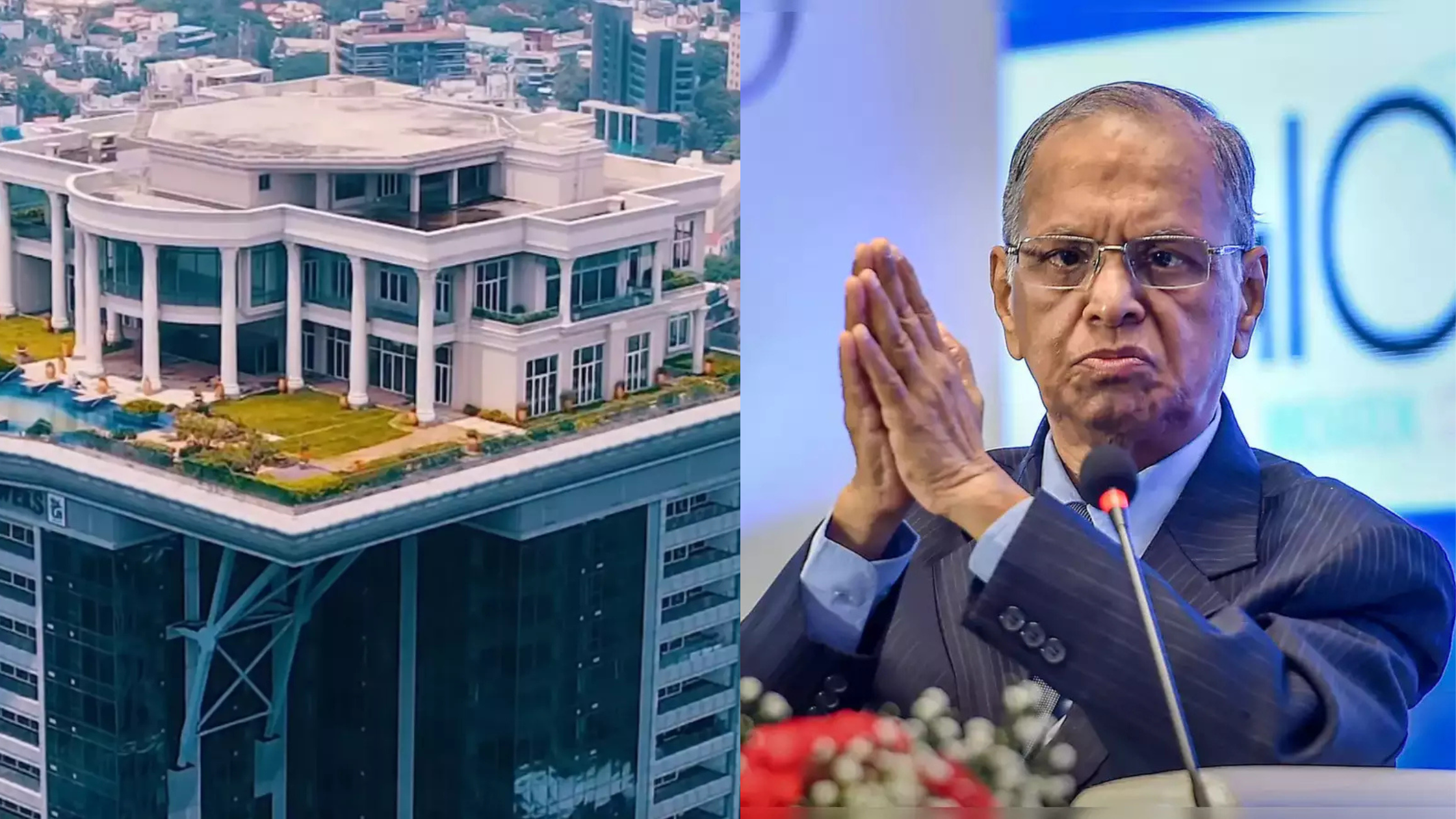 Infosys Founder Narayan Murthy Is Facing Immence Criticism On Buying Rs 50 Crore Luxury Appartment.