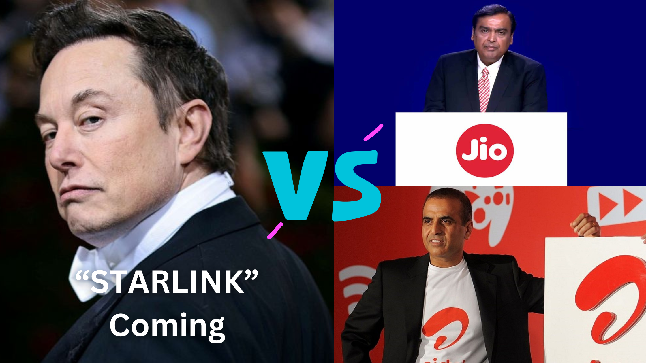 Airtel's and Jio's Tensions Rose, As Starlink India Launch is Close, Satellite Will Privide Network Across Nation.