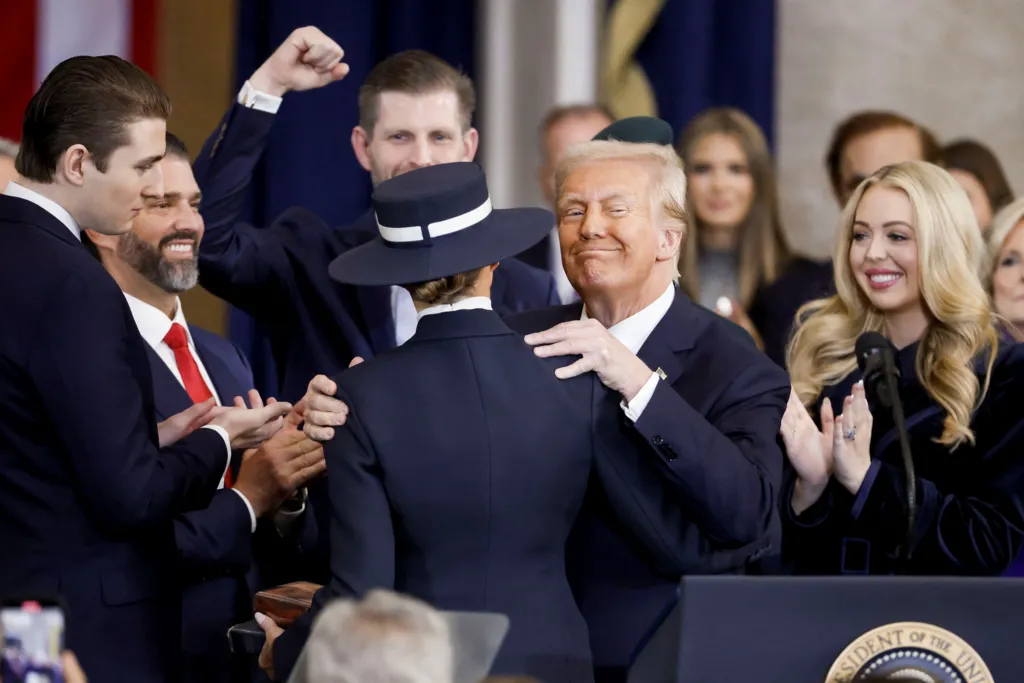 World's Tech King In Single Frame: Elon Musk, Mark Zuckerberg, Jeff Bezos, Tim Cook, Mukesh Ambani, Sam Altman in Donald Trump's Inauguration.